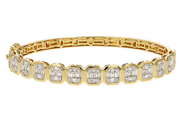 H320-72974: BANGLE .81 TW BAGUETTE 1.00 TW