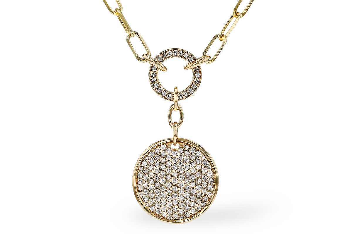 H320-74747: NECKLACE .92 TW (17")