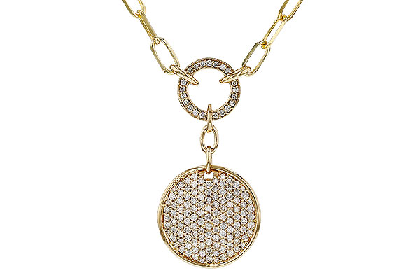 H320-74747: NECKLACE .92 TW (17")