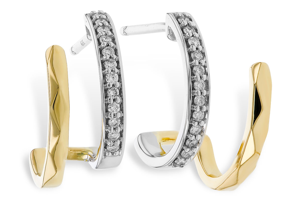 H320-76556: EARRINGS .12 TW