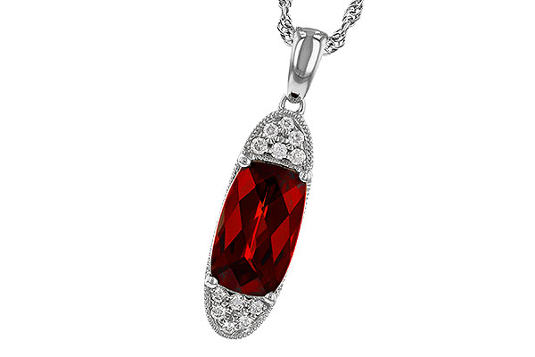 H320-79283: NECK 2.45 GARNET 2.55 TGW