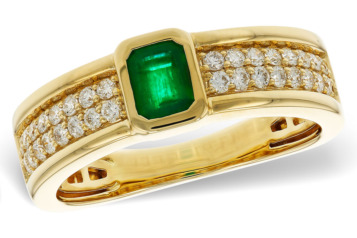 H320-79347: LDS RG .42 EMERALD .75 TGW (5x4MM EM)