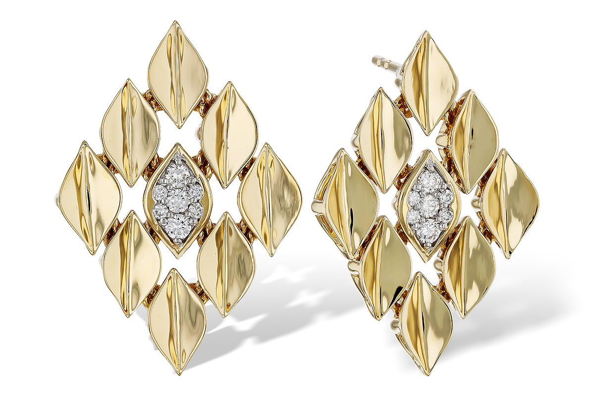 H321-63874: EARRINGS .16 TW