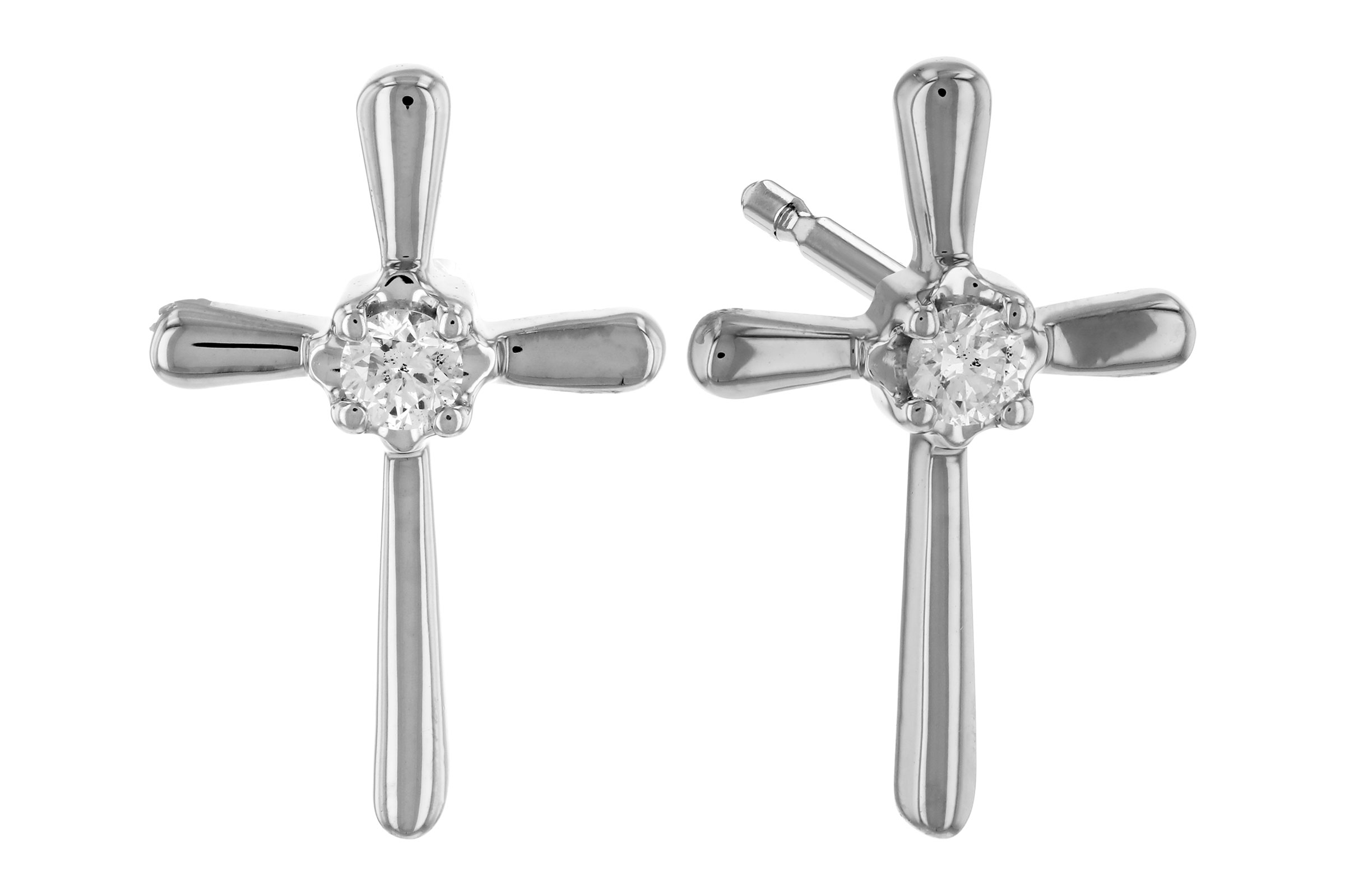 H321-64756: EARRINGS .04 TW