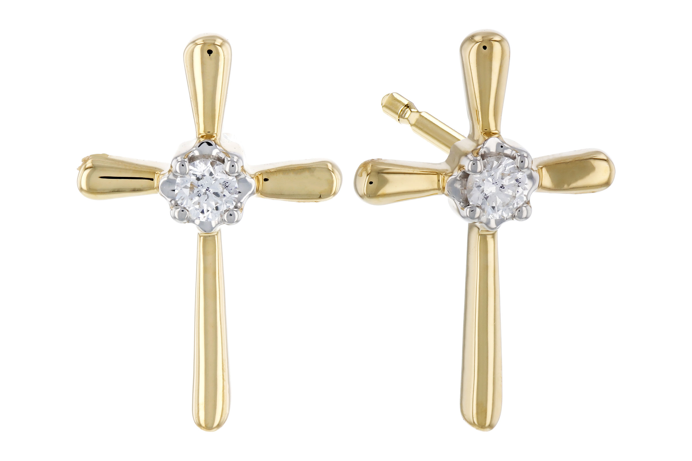 H321-64756: EARRINGS .04 TW