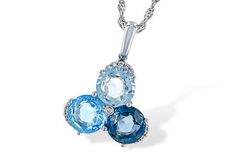 K235-28447: NECK 4.01 BLUE TOPAZ 4.06 TGW