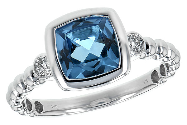 K235-29329: LDS RG 1.57 BLUE TOPAZ 1.65 TGW