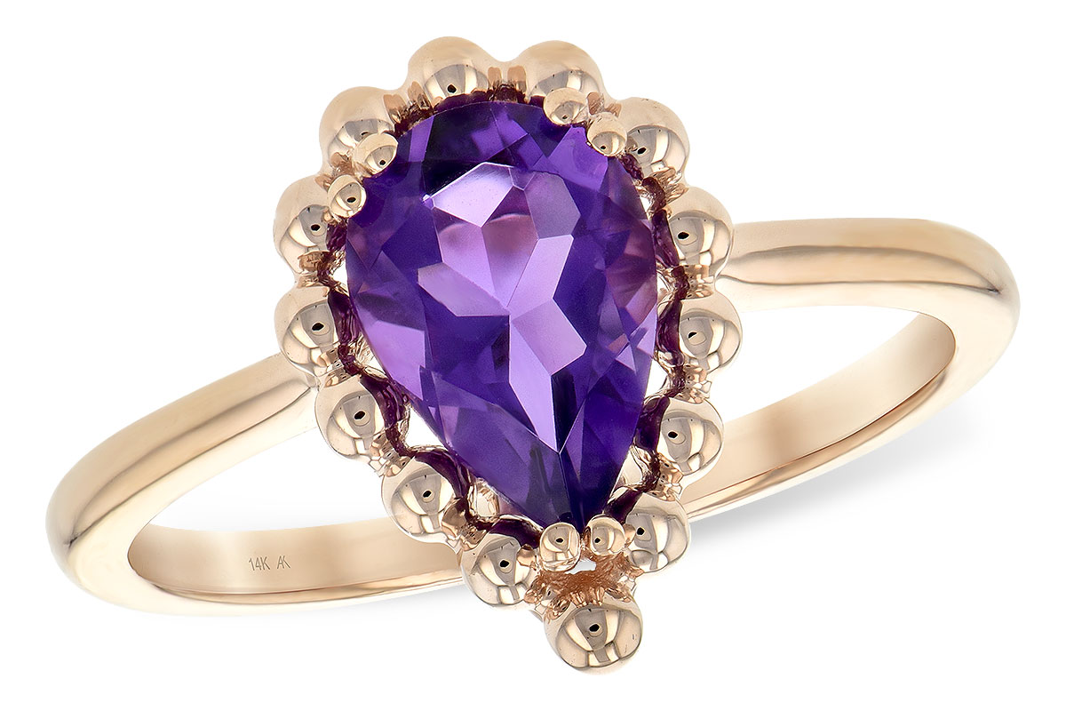 K235-31156: LDS RING 1.06 CT AMETHYST