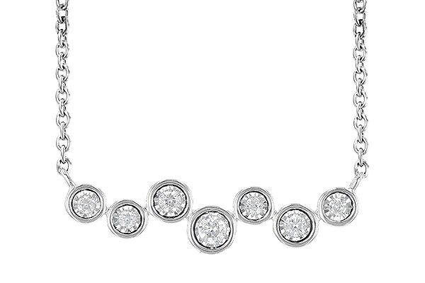 K236-24811: NECKLACE .13 TW