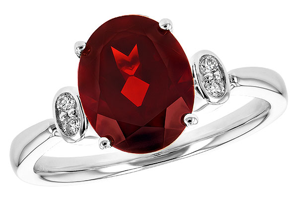 K236-25720: LDS RG 2.90 GARNET 2.96 TGW (10x8MM GAR)