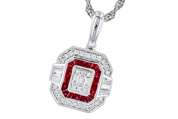 K319-82011: NECK .29 TW RUBY .48 TGW