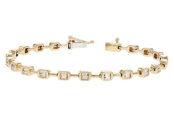 K319-86583: BRACELET .90 TW BAGUETTE