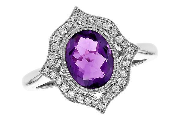 K319-88429: LDS RG 1.52 AMETHYST 1.70 TGW (9x7MM AMY)