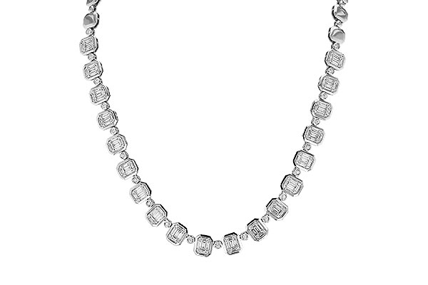 K320-72965: NECKLACE 2.48 BAG 2.95 TW (16")