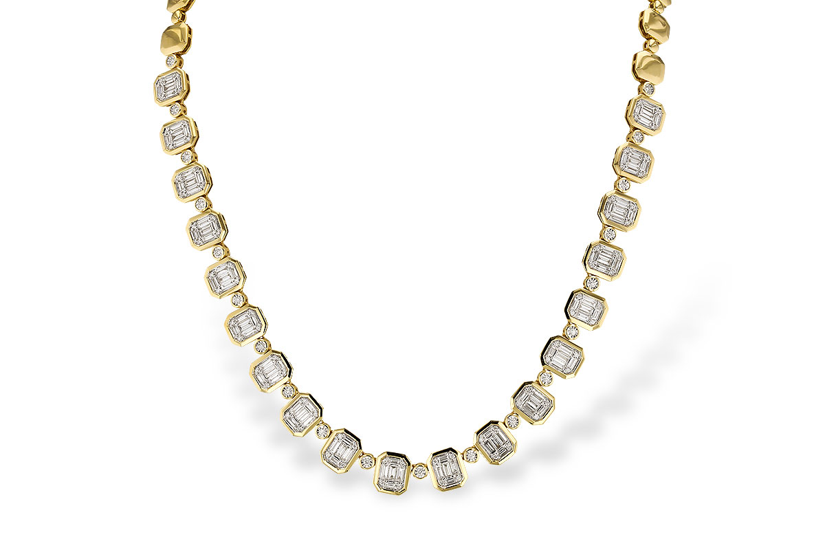K320-72965: NECKLACE 2.48 BAG 2.95 TW (16")