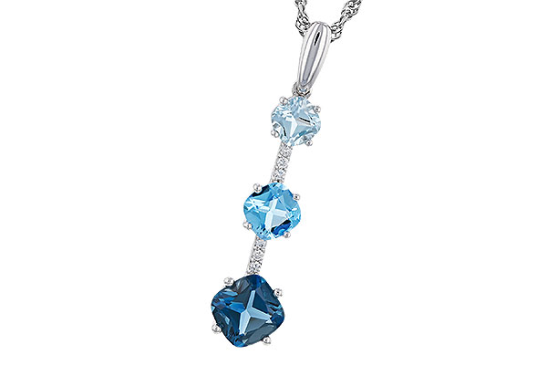 K320-73883: NECK 1.87 TW BLUE TOPAZ 1.90 TGW