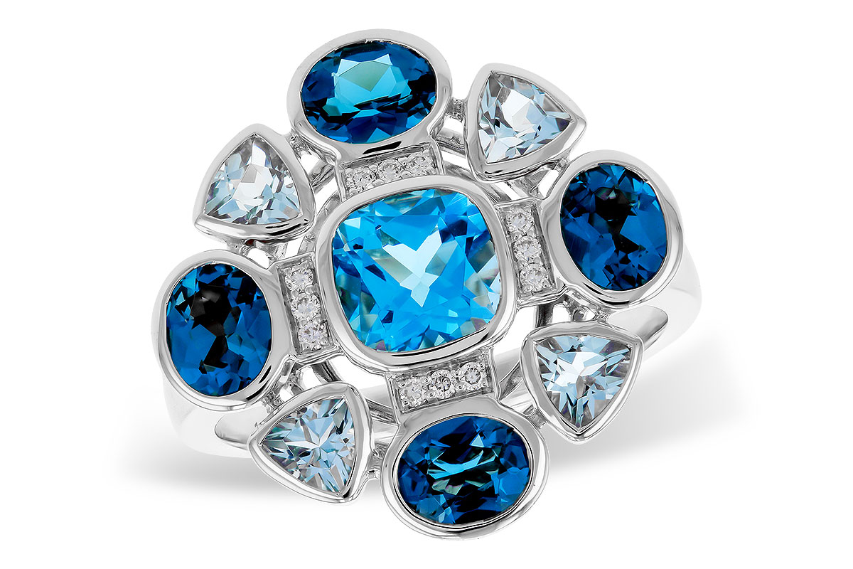 K320-75647: LDS RG 3.19 TW BLUE TOPAZ 3.25 TGW