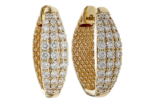 K320-75720: EARRINGS 2.00 TW