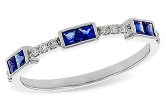 K320-76629: LDS WED RG .36 SAPPHIRE .43 TGW