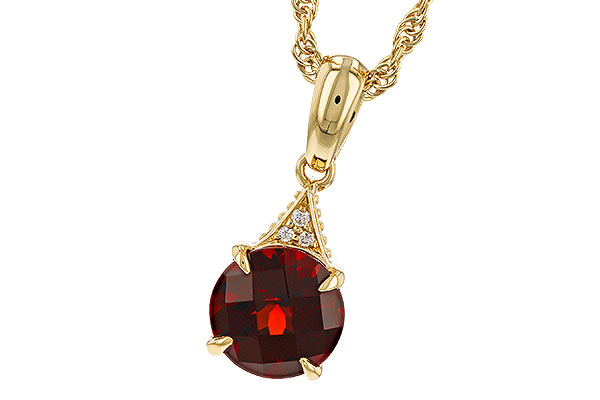 K320-79292: NECK 1.46 GARNET 1.47 TGW (7MM RD)