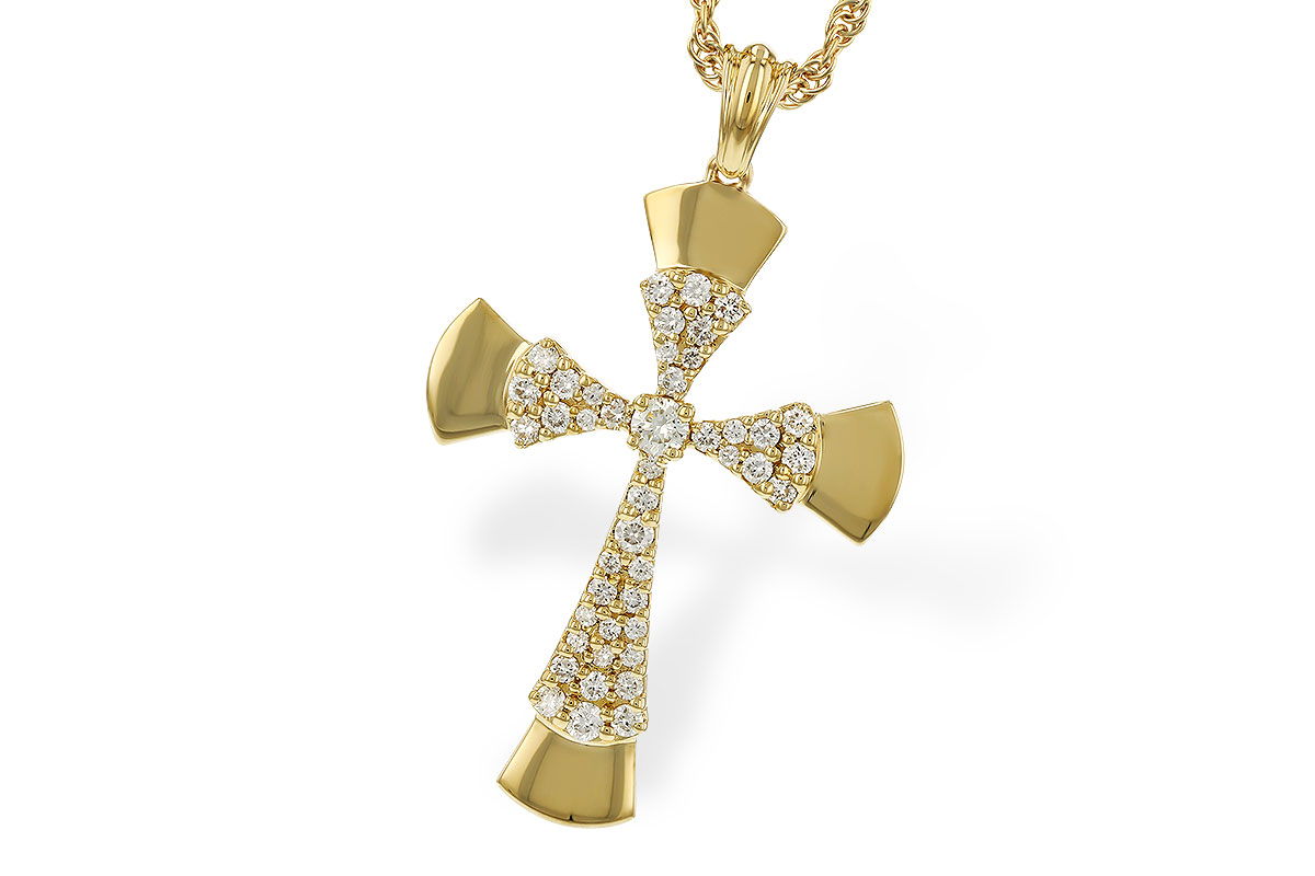 K320-79311: NECKLACE .36 TW