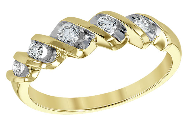L138-96629: LDS WED RING .25 TW