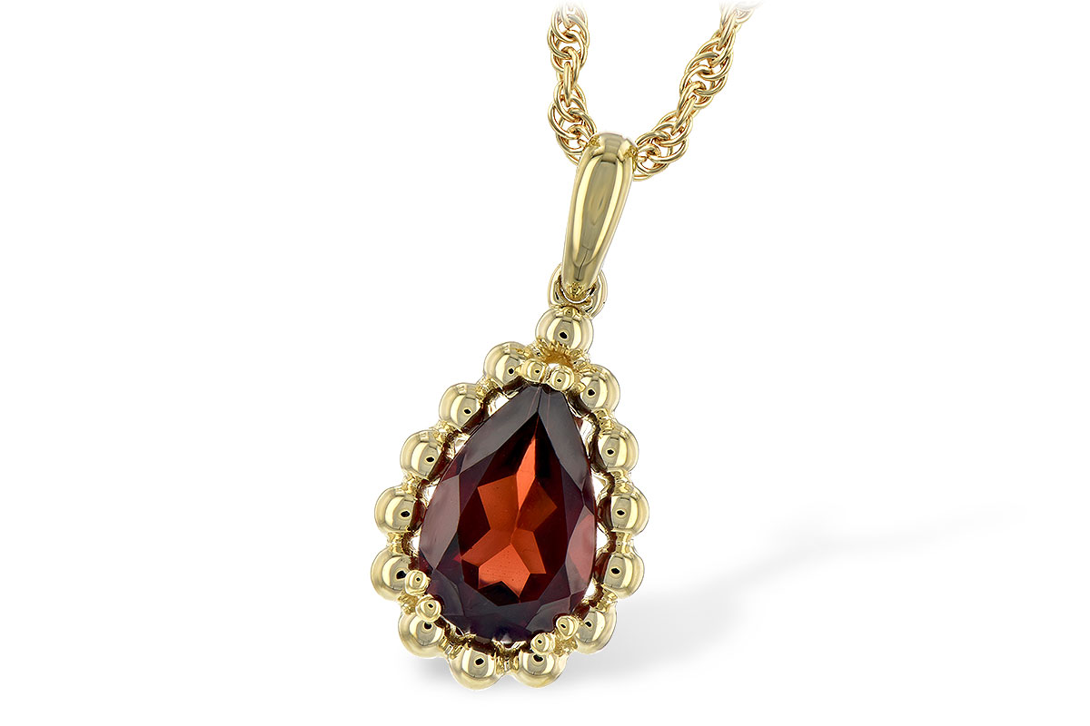 L235-31165: NECKLACE 1.38 CT GARNET