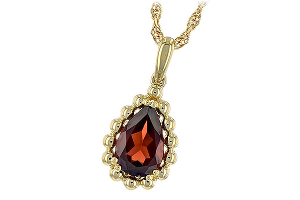 L235-31165: NECKLACE 1.38 CT GARNET