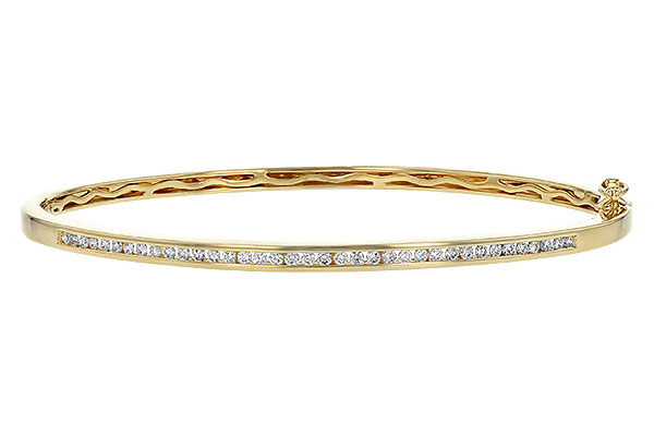 L235-32038: BANGLE BRACELET .50 TW