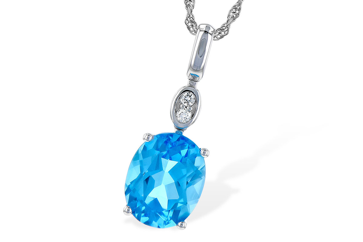 L236-25720: NECK 2.84 BLUE TOPAZ 2.87 TGW (10x8MM BT)