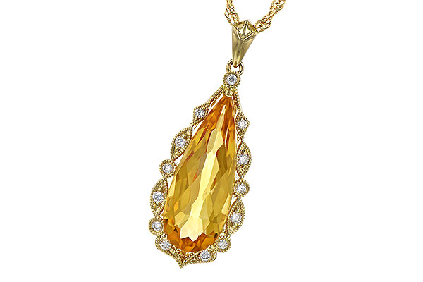 L318-93847: NECK 3.38 CITRINE 3.50 TGW