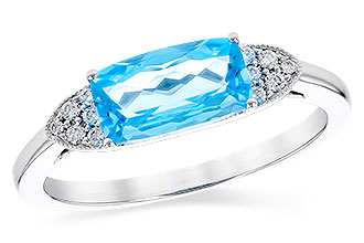 L319-82001: LDS RG 1.44 BLUE TOPAZ 1.52 TGW