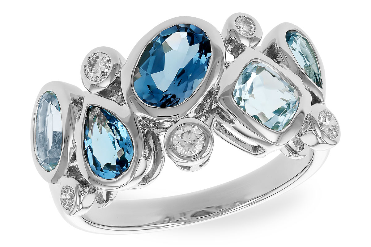 L319-87456: LDS RG 2.57 BLUE TOPAZ TW 2.75 TGW