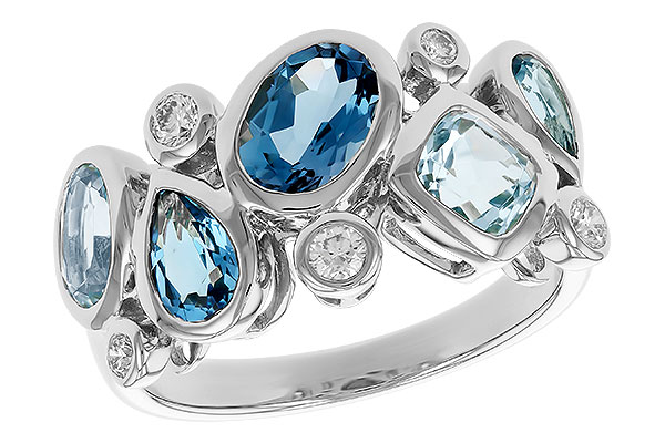 L319-87456: LDS RG 2.57 BLUE TOPAZ TW 2.75 TGW