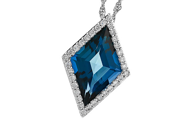 L319-88429: NECK 3.04 LONDON BLUE TOPAZ 3.20 TGW