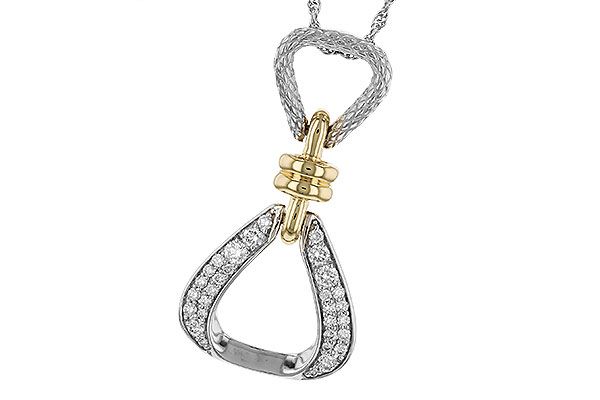 L319-89292: NECKLACE .50 TW