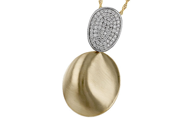 L320-73892: NECKLACE .33 TW