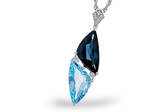 L320-74774: NECK 6.87 BLUE TOPAZ 6.97 TGW