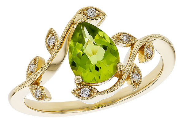 L320-74792: LDS RG 1.16 PERIDOT 1.22 TGW (8x6MM PER)
