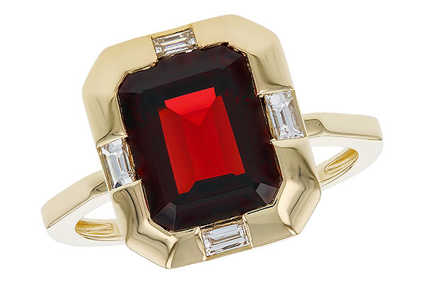 L320-76601: LDS RG 3.65 GARNET 3.82 TGW (10x8MM GAR)