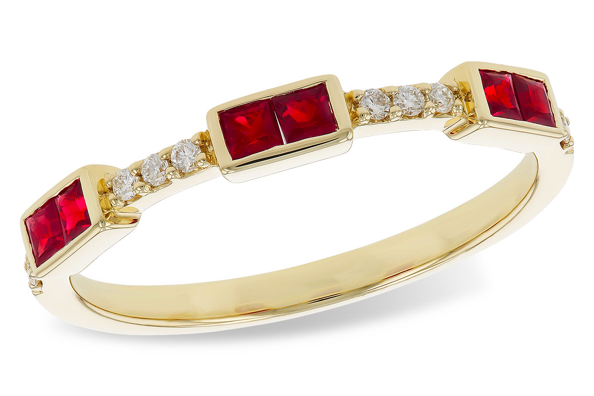 L320-77456: LDS WED RG .34 RUBY .41 TGW