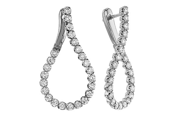 L320-79329: EARRINGS 2.00 TW