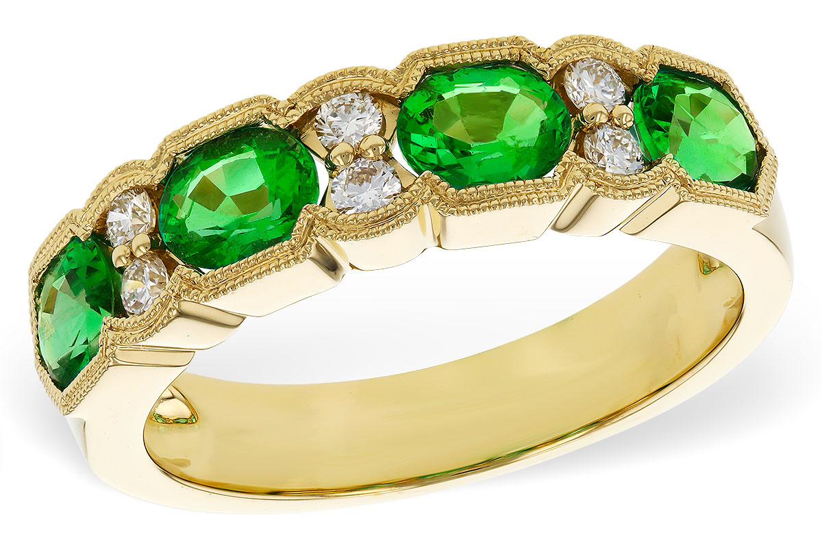 L320-80247: LDS WED RG 1.20 EMERALD 1.38 TGW (5x4MM EMER)