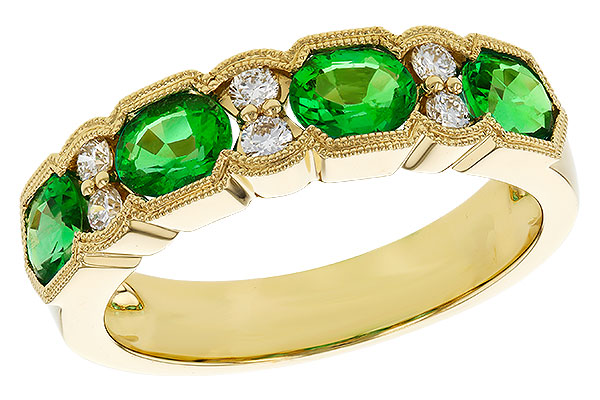 L320-80247: LDS WED RG 1.20 EMERALD 1.38 TGW (5x4MM EMER)