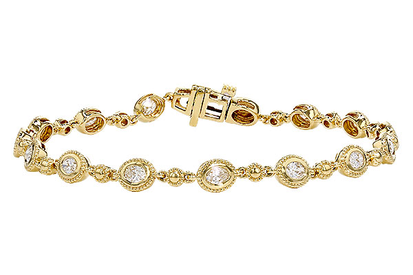 L320-80256: BRACELET 1.25 TW OVAL DIAS (7")