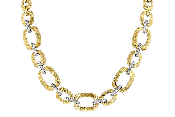 M052-54801: NECKLACE .48 TW (17 INCHES)