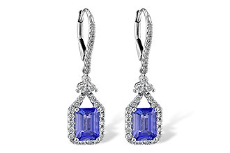 M236-18410: EARR 1.60 TW TANZANITE 2.08 TGW