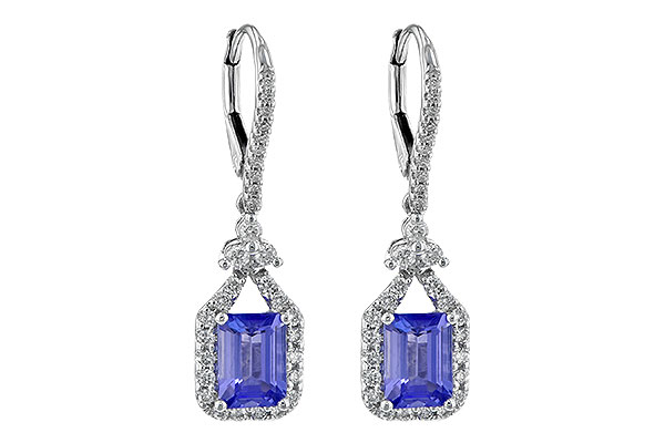 M236-18410: EARR 1.60 TW TANZANITE 2.08 TGW