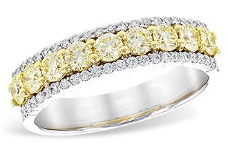 M318-97529: LDS DIA RG .80 TW YELLOW DIAS 1.00 TW