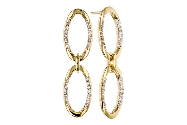 M319-86592: EARRING .37 TW